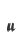 u