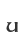 u