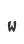 w