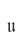 u