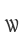 W