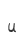 u