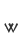 w