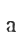 a