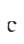 c