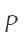 P