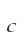 c