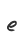 e