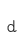 d