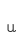 u