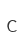 C