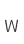 W