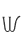 W