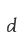 d
