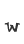 w