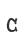 C