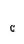 c