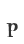 p