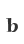 b