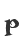 p