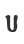 U