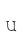 u