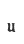 u