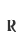 R