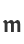 m