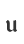 u