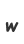 w
