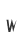 w