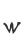 w