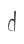 d