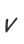 v
