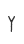 Y