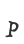 p