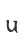 u