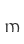 m