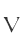 V