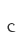 c