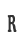 R