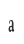 a