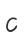 c
