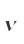 v