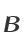 B