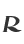 R