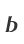 b
