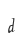 d