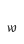 w